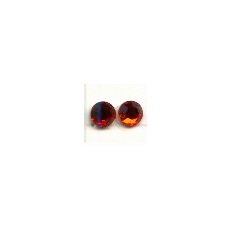 Swarovski plakkristal 3mm oranjerood p.st