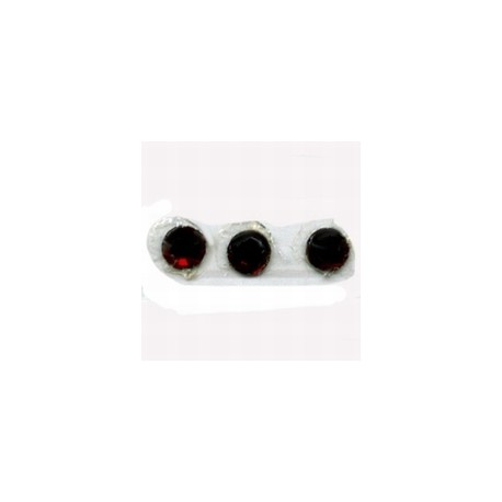 Swarovski hotfix plakkristal 3mm bourgundi p.st