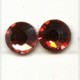 Swarovski plakkristal 4mm indian red p.st.