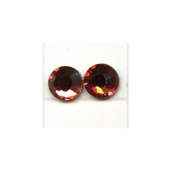 Swarovski plakkristal 4mm indian red p.st.