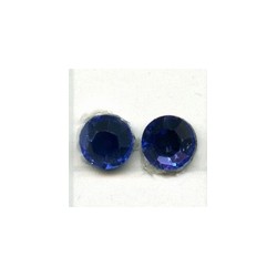 Swarovski plakkristal 4mm saffierblauw p,st.