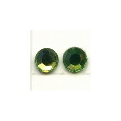 Swarovski plakkristal 4mm peridootgroen p.st.