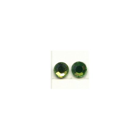 Swarovski plakkristal 4mm peridootgroen p.st.