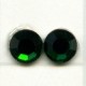 Swarovski hotf. plakkristal 4mm smaragdgroen p.st.