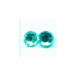 Swarovski plakkristal 4mm blue zircon p.st.