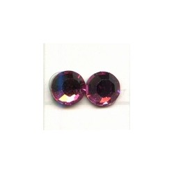 Swarovski plakkristal 4mm roze AB p.st.