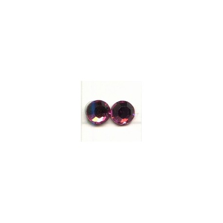 Swarovski plakkristal 4mm roze AB p.st.