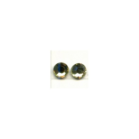 Swarovski plakkristal 4mm jonquilgeel AB p.st.