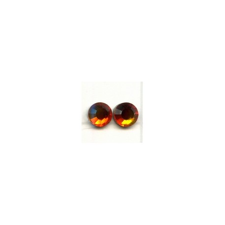 Swarovski plakkristal 4mm fireopal p.st.