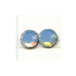 Swarovski plakkristal 5mm white opal p.st.