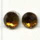 Swarovski plakkristal 5mm topaasbruin p.st