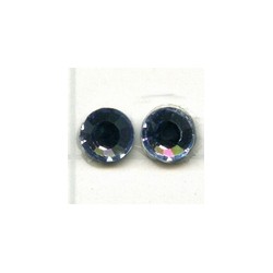 Swarovski plakkristal 5mm licht saffierblauw p,st