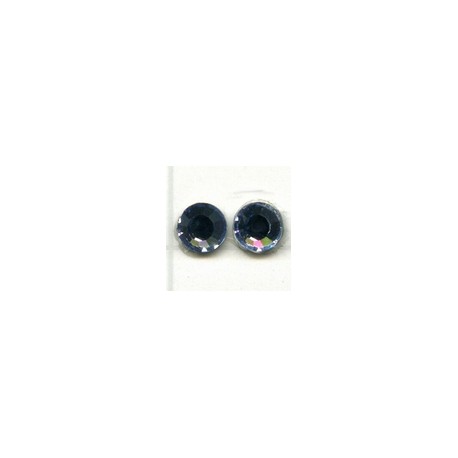 Swarovski plakkristal 5mm licht saffierblauw p,st