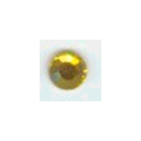 Swarovski plakkristal 5mm citriengeel AB p.st