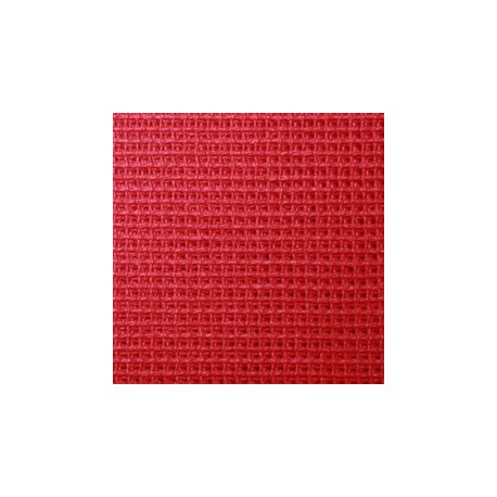 Zweigart Magic Canvas 42x32cm donkerrood per vel