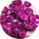 Pailleten cup 6mm fuchsia disco 10 gram