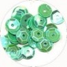 Pailleten cup 6mm mint 10 gram