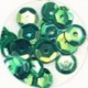 Pailleten cup 6mm groen AB 10 gram