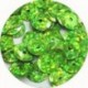 Pailleten cup 8mm groen disco 10 gram