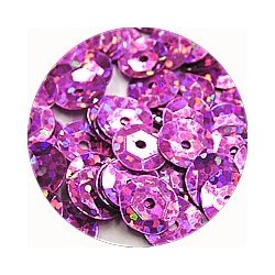 Pailleten cup 8mm rose disco 10 gram