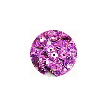 Pailleten cup 8mm rose disco 10 gram