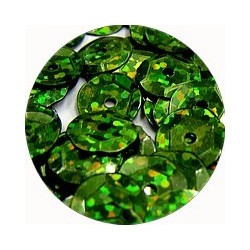 Pailleten cup 8mm groen disco 10 gram