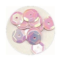 Pailleten cup 8mm lichtrose 10 gram