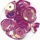 Pailleten cup 8mm fuchsia 10 gram