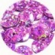 Pailleten cup 10mm rose disco 10 gram