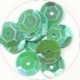 Pailleten cup 10mm mint 10 gram