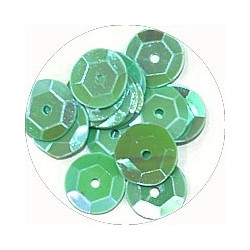 Pailleten cup 10mm mint 10 gram