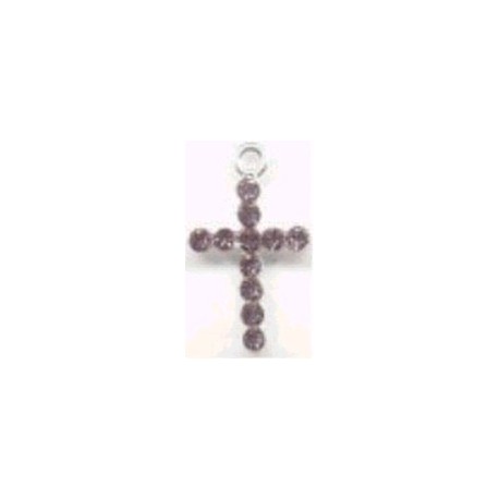 Swarovski kruis 23x13mm nw zilver 2004 p/st