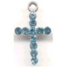 Swarovski kruis 23x13mm metaalkl 6002 p/st