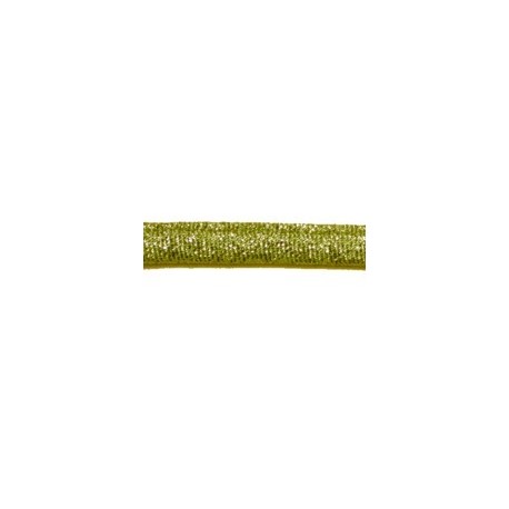 Metallic band 7mm licht goudkleurig p.m.