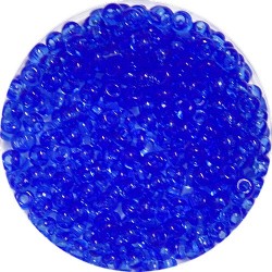 Rocallles 8/0 transp middenblauw 25gr