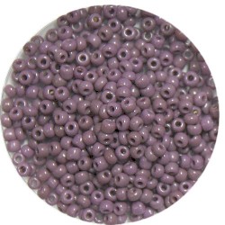 Rocailles 9/0 opaque mauve25 gram