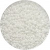 Rocailles 11/0 opaque wit 25gram