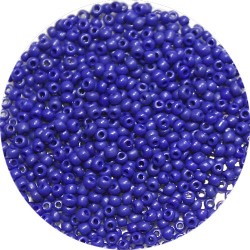 Rocailles 12-0 opaque blauw 25gr.