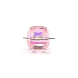 Kubus kristal1 0mm rose AB