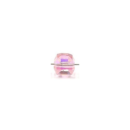 Kubus kristal1 0mm rose AB