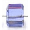 Kubus kristal10mm saffierblauw AB
