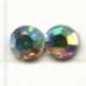 Swarovski plakkristal 6.5mm kristal AB p st