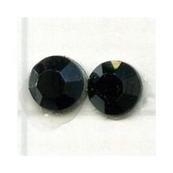 Swarovski plakkristal 7mm hematiet p.st