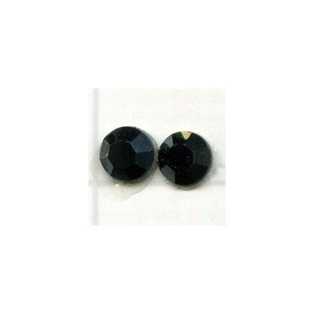 Swarovski plakkristal 7mm hematiet p.st