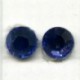 Swarovski plakkristal 6.5 mm saffierblauw p.st