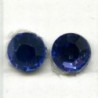 Swarovski plakkristal 6.5 mm saffierblauw p.st