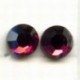 Swarovski plakkristal 7mm fuchsia p.st