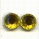 Swarovski plakkristal 7mm citriengeel p.st