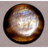 Schelpkraal 25mm rond goudbruin p.st