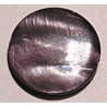Schelpkraal 25mm rond paars p.st